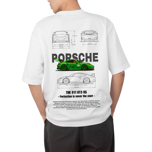 PORSCHE - Oversized T-Shirt 180 GSM