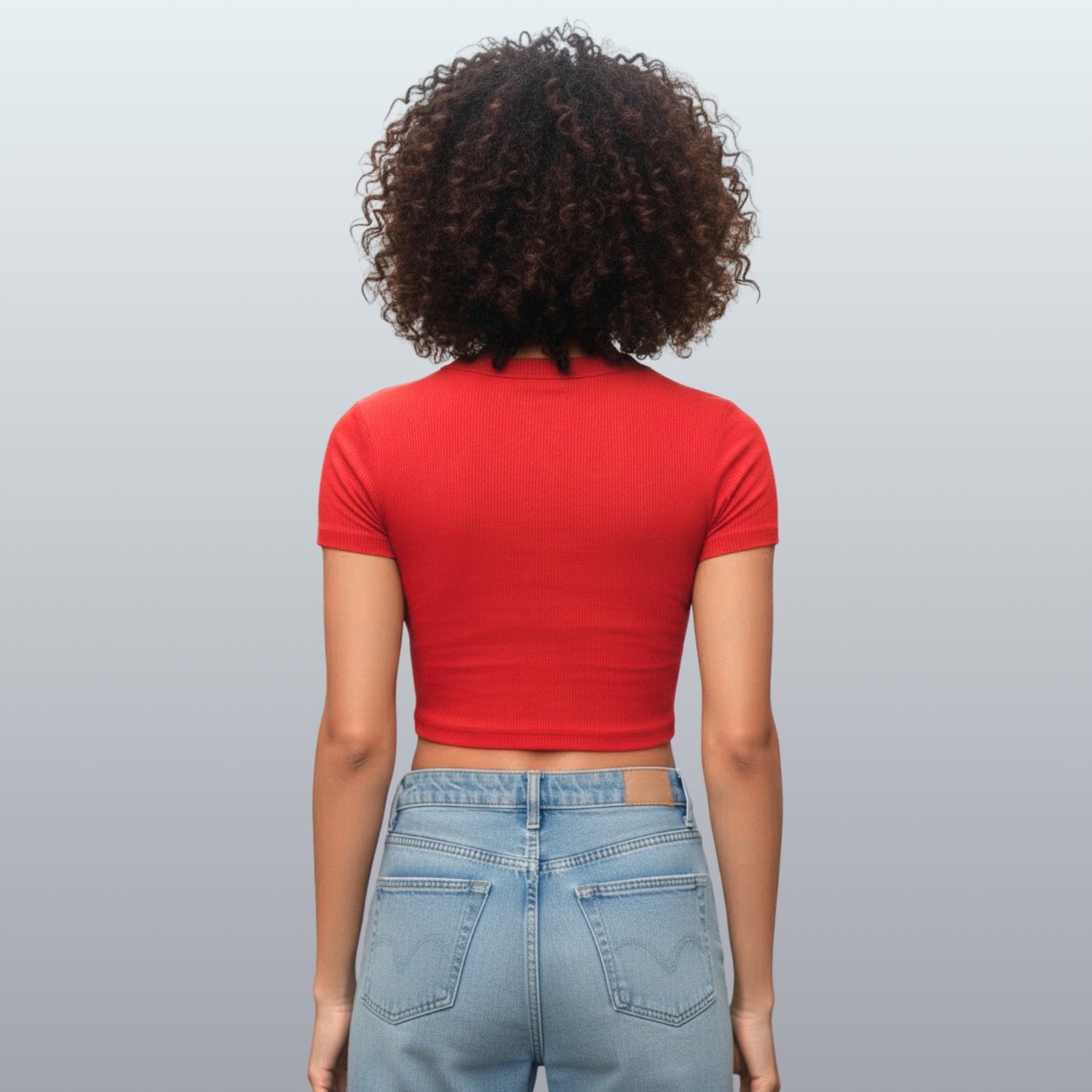 SPIDER GIRL CROP TOP